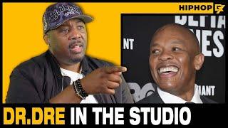 Dr. Dre Made Erick Sermon Never Want To Write Raps Again (Studio Session)