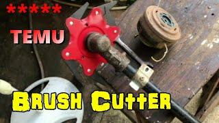 Trimmer RED HEAD BRUSH CUTTER w/ 6 Carbon Steel Blades*   EASY to Install   on Ryobi Straight Shaft