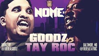 TAY ROC VS GOODZ SMACK/ URL RAP BATTLE | URLTV