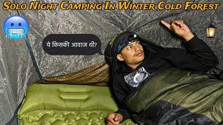 Overnight Solo Camping In Coldest Mountain Top | Alone Surviving in Dense Forest | Camping In India