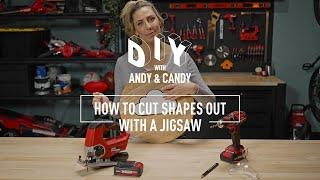 How to Cut Shapes Out with a Jigsaw | Ozito DIY with Andy & Candy