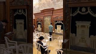 Jewish prayer at the Western Wall in the Old City of Jerusalem, Israel, 2024.