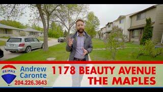 SOLD |  1178 BEAUTY AVENUE  | THE MAPLES - Winnipeg Real Estate