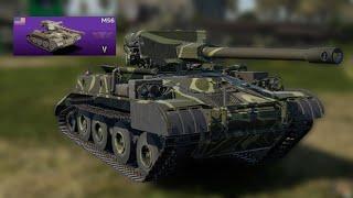 War Thunder Mobile | M56 platoon gameplay