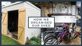 How We Have Organised Our Shed // Shed Tour // (AD)