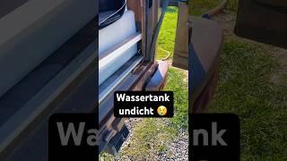 Düdo Wohnmobil Weltreise Tag 284: Mein Frischwassertank ist undicht :/