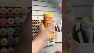 DIY confetti popper!? #diy #crafts #diycrafts #papercraft #cutecrafts #craft #cute ￼