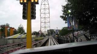 Top Thrill Dragster Front Seat on-ride POV Cedar Point