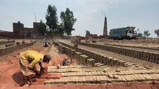 Handcrafted Bricks: The Incredible Process of Making Millions by Hand