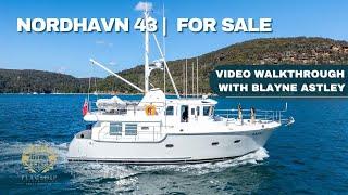 Nordhavn 43 Daphne: For Sale - Flagship International Yacht Brokers.