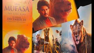 MUFASA THE LION  KING| MAHESH BABU |POSTER lunch by #namratashirodkar#maheshbabu#mufasathelionking