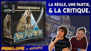 [ ASCENSION ] - Notre Deck building favori ? - La règle, une partie, la critique !