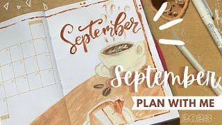 PLAN WITH ME  | SEPTEMBER 2023 BULLET JOURNAL SETUP 