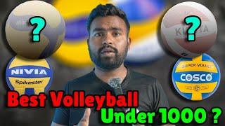 Top 6 Volleyballs Under 1000?