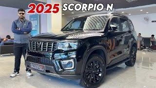 New 2025 SCORPIO N CARBON EDITION || MAHINDRA SCORPIO N Z8 L Black Colour 2025 Review