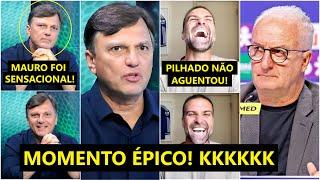 "VOCÊ TÁ DE SACANAGEM DE ME PERGUNTAR ISSO??" Mauro Cezar FAZ Pilhado CAIR NA RISADA com DESABAFO!