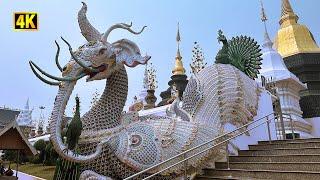 Beautiful Chiang Mai Temple Tour | Wat Ban Den | Chiang Mai Blue Temple | Thailand Travel 2023