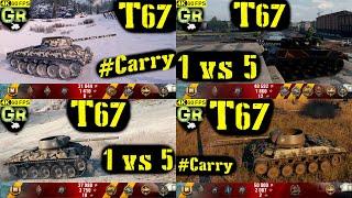 T67 WoT Replay - World of Tanks T67 Replay - Wot Replay - 4 Games