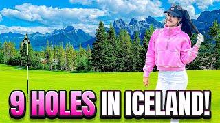 Playing 9 Holes at Iceland’s Top Golf Course | Q&A at Keilir Golf Club