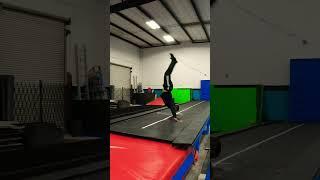 Coach JuJu: Triple Full!  #shorts #tumbling