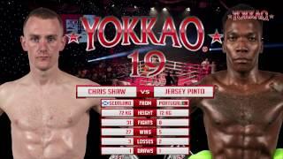 YOKKAO 19: Chris Shaw vs Jersey Pinto -  YOKKAO Muay Thai UK Ranking 72,5kg