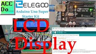 Elegoo Arduino Uno Super Starter Kit  LCD Display