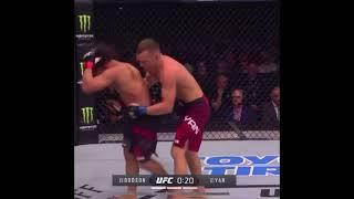 Petr Yan "accidentally" grabs John Dodson's hair