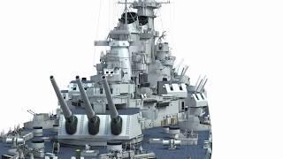 Battleship USS Missouri 3D - Kagero Publishing's book by Stefan Dramiński