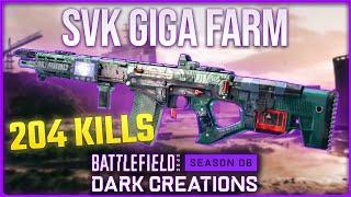 Aggressive SVK GIGA Farm on Discarded! (204 Kills) - Battlefield 2042 Breakthrough