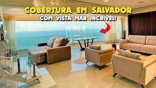 COBERTURA EM SALVADOR COM VISTA MAR INCRÍVEL – IMÓVEL À VENDA