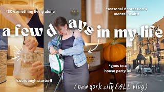 The ups and down of New York City life in your 30's  *cozy fall vlog*