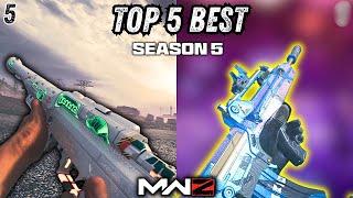Top 5 Best Weapons in MW3 Zombies Season 5 OP Loadouts