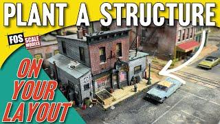 Plant a Structure on Your Layout