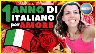 Da 1 ANNO imparo l'italiano per AMORE  (e mi sta cambiando LA VITA!)