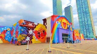 Canada’s LARGEST Mural Project in Vaughan - Huge Street Art Mural on former Toronto Walmart