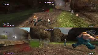 Serious Sam 2 Split Screen - Hour of Aliens Part 1 Arrival