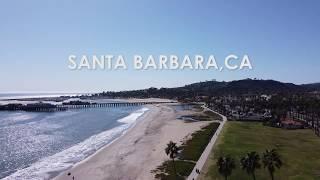 Ledbetter Beach, Inspiration Point - Santa Barbara, CA Drone Footage