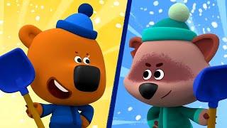 Bä-Bä-Bären  Winterabenteuer! Echter Winter - Cartoons für Kinder