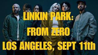 Linkin Park Live: From Zero. Los Angeles, September 11th, 2024