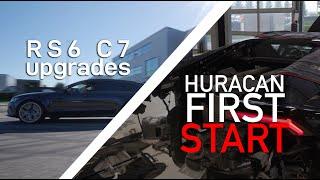 FIRST START RS6 C7 Downpipes+Akrapovič  Weekvideo 190