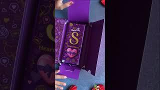 Unboxing Valentine's Day Gift | Valentines Day Special | Unboxing Cadbury Diary Milk Silk 