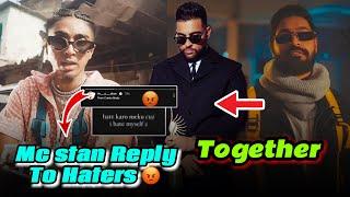 Mc stan Reply to haters  Mc Stan X Ap Dhillon Video Leaked | Emiway bantai New Song | karan aujla