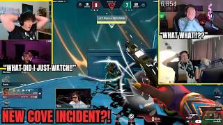 VALORANT Pros and Streamer react to TH boo's crazy whiff on lev Mazino