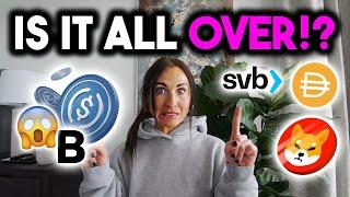 Is It All OVER!? USDC + DAI DEPEGGED! SVB Insolvent! Important Crypto News Today! - MEGBZK