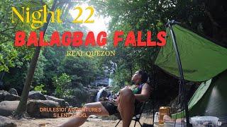 SOLO CAMPING AT BALAGBAG FALLS REAL QUEZON  / NIGHT 22