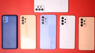 Every Samsung Galaxy A Series Device 2022 : A03 A13 A23 A33 A53 A73