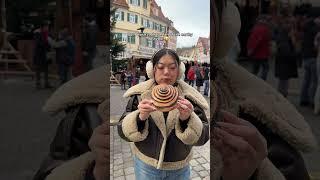 Everything I ate at a medieval Christmas market in Germany ️