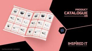 Product Catalog Design | How to Create a Catalog in Photoshop | Inspired IT | Catalogue design - 09