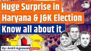 Election 2024 India: Haryana and J&K Assembly election throws huge surprise | Know in detail | UPSC