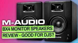 M-Audio BX4 Monitor Speakers Review - Good For DJs?